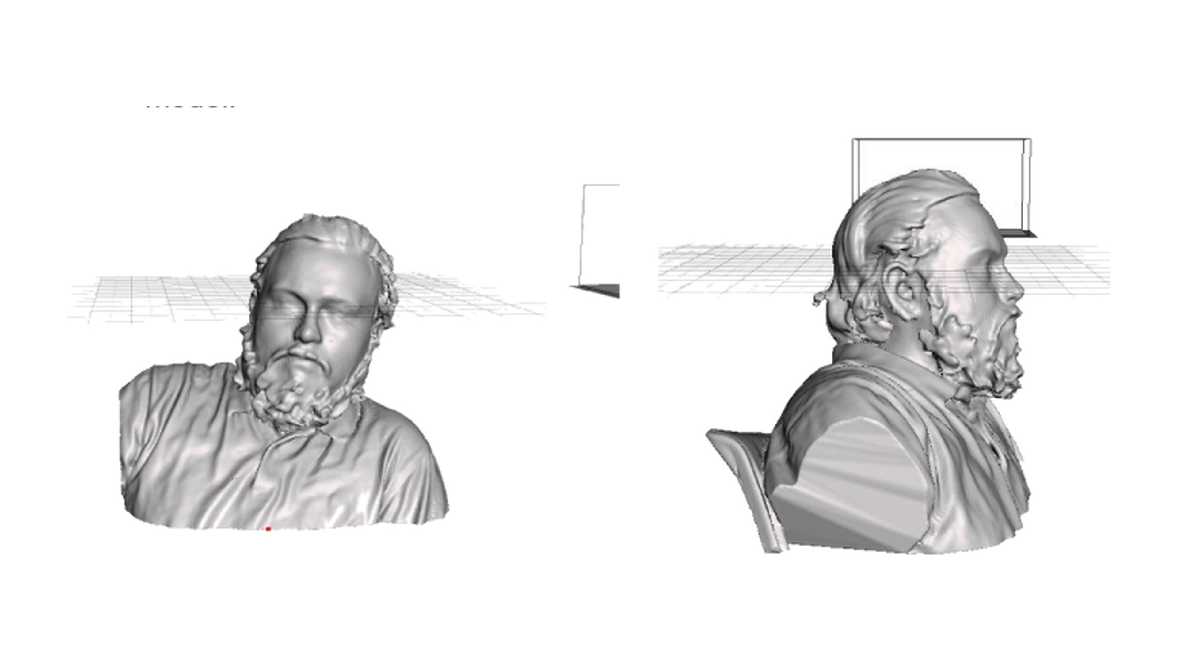 Bust mesh study