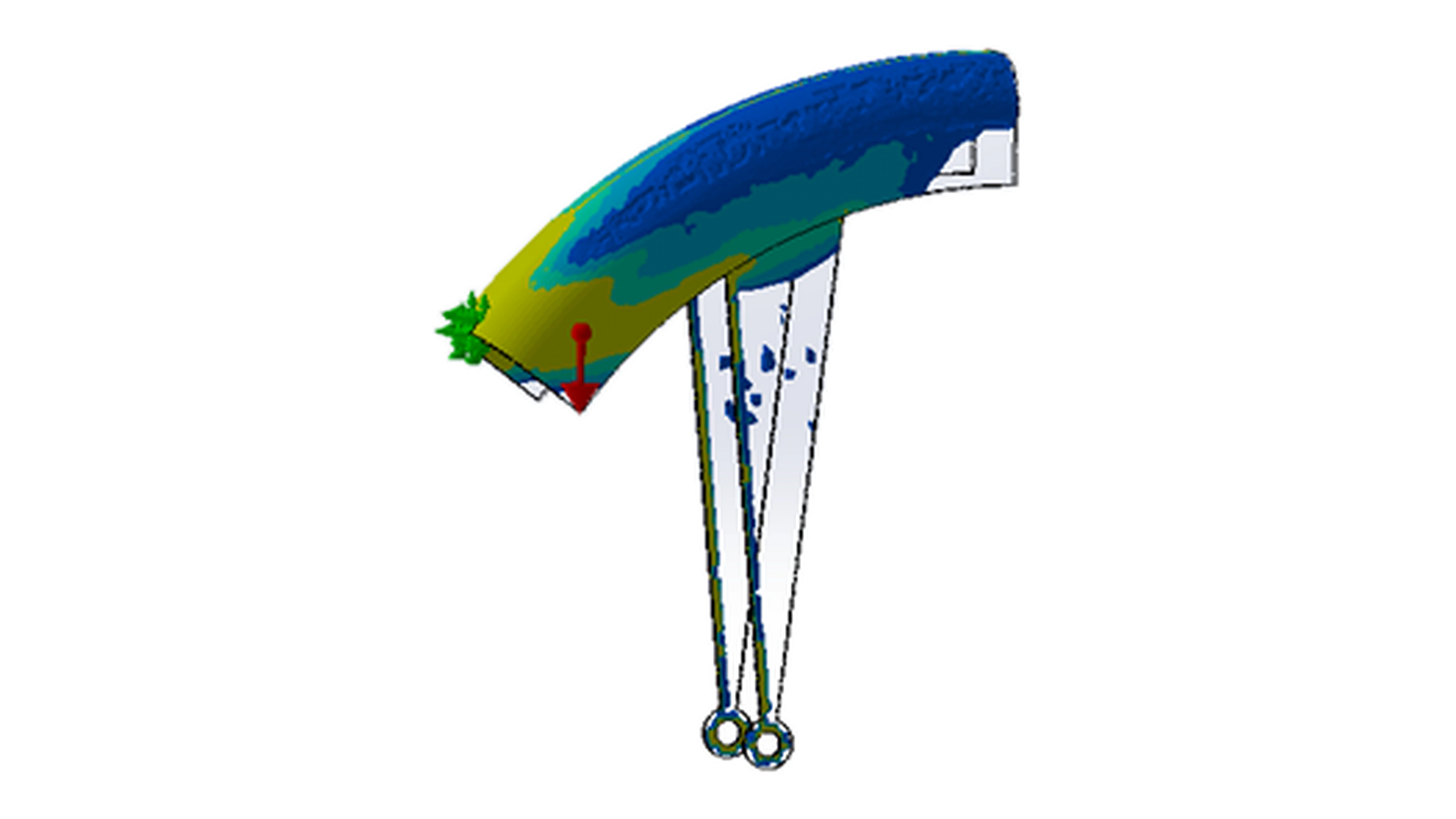 Fender topology study alternate view