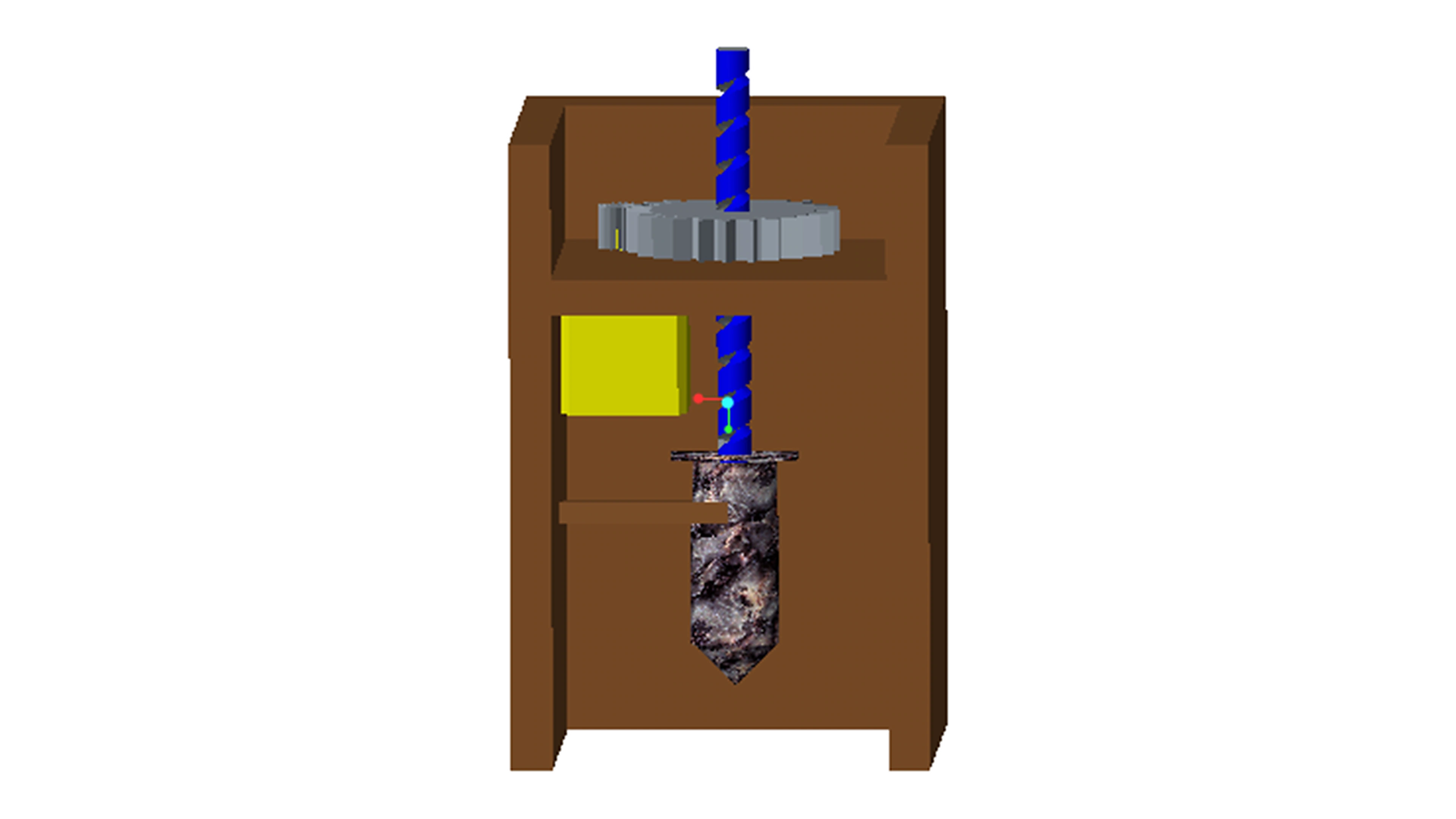 Paste extruder cartridge CAD