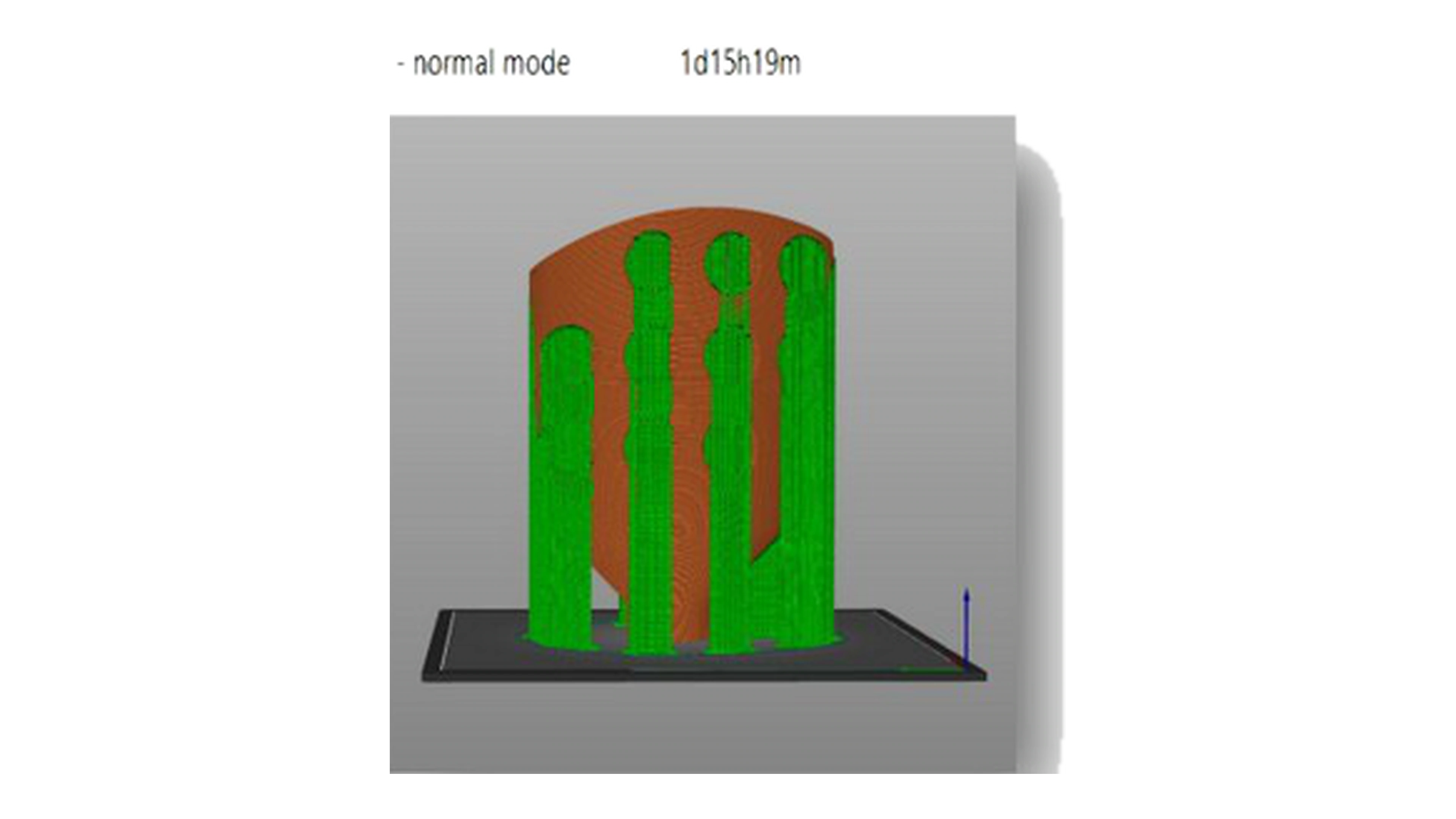 Prosthetic socket build orientation B